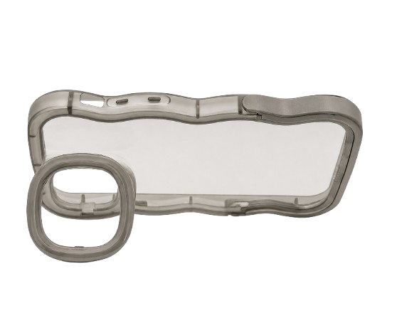 Coque Double Flip-Stand Wavy